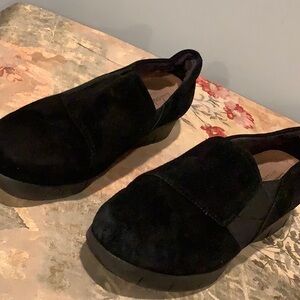 Women's Black Suede Shoes